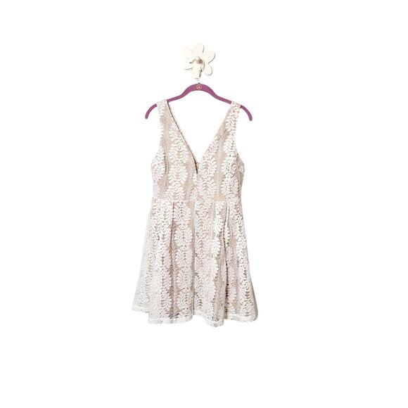 LULUS Lacey Bride Bridal All Of My Heart Balletcore Babydoll Mini Dress - Picture 2 of 10
